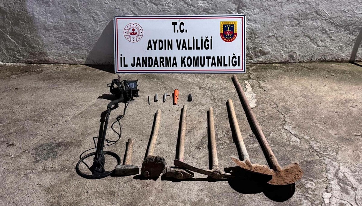 SİT alanında kaçak kazıya 3 tutuklama