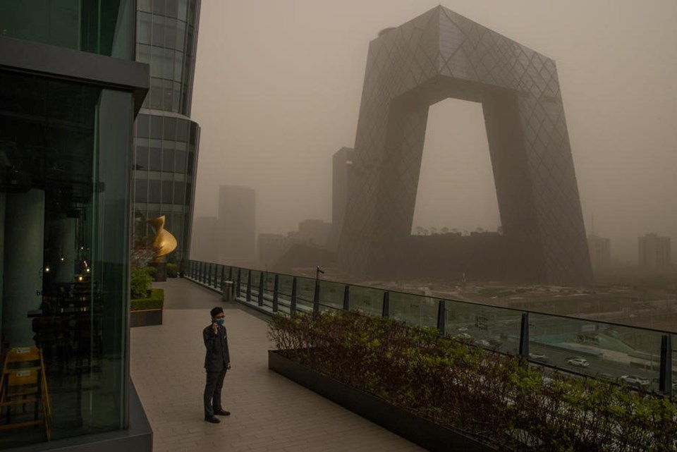 Pekin’i kum fırtınası vurdu - 2