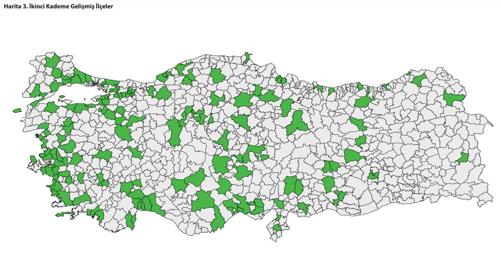 '100 il, 1000 ilçe' önerisiyle gündeme geldi:  973 ilçenin sosyo-ekonomik sıralaması - 20