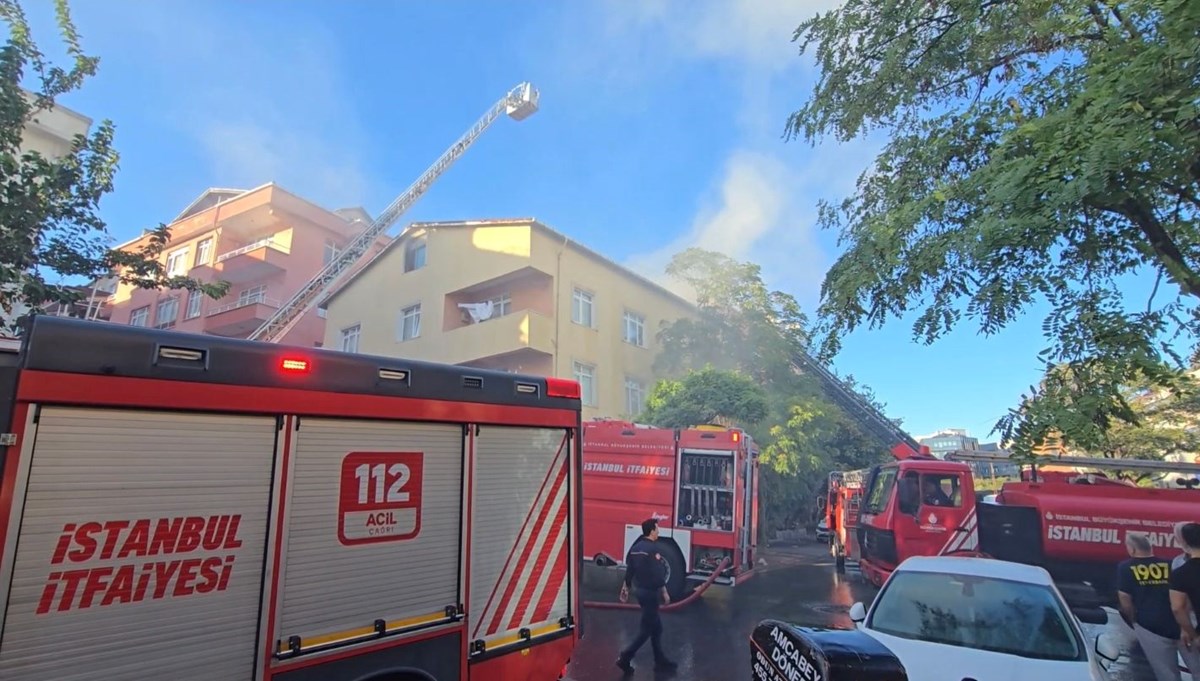 Üsküdar'da yangın