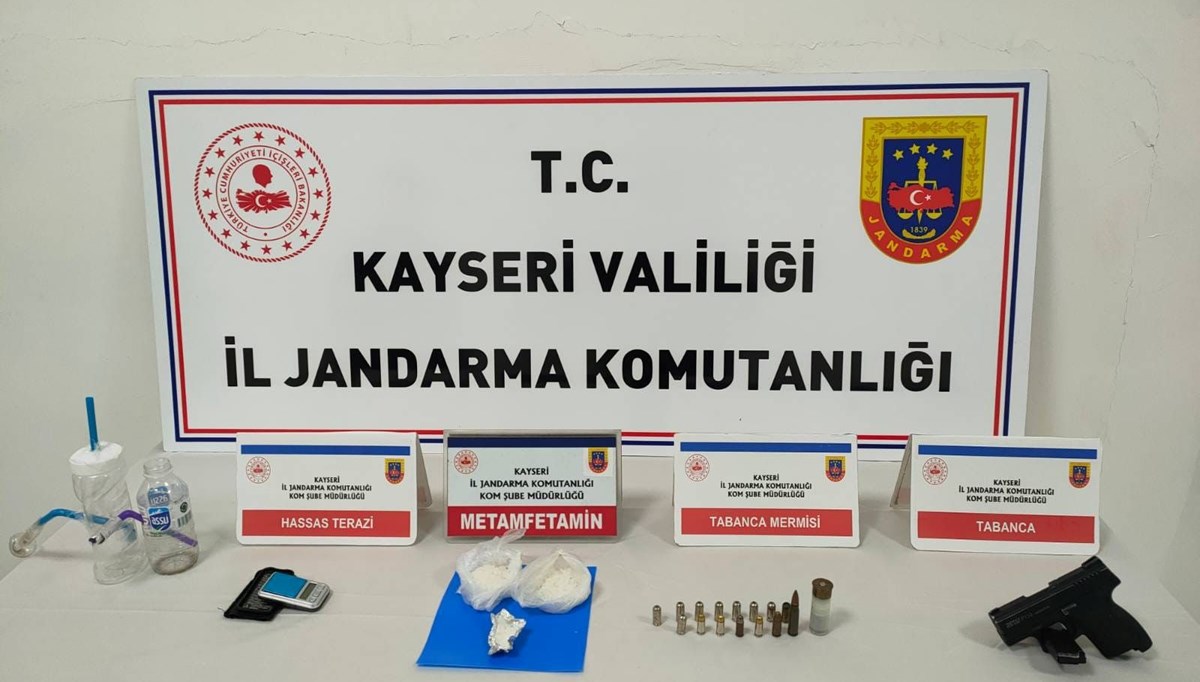 Kayseri'de uyuşturucu operasyonu: 2 gözaltı