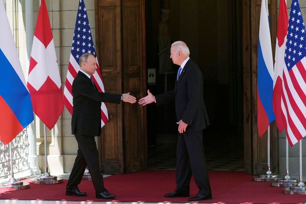 ABD Başkanı Biden ve Rus Devlet Başkanı Putin görüştü: Zirveden kareler - 1