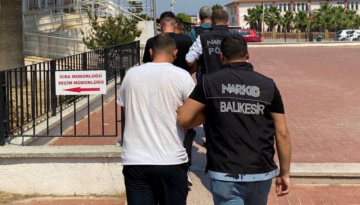 Balıkesir'de narkotik operasyonu