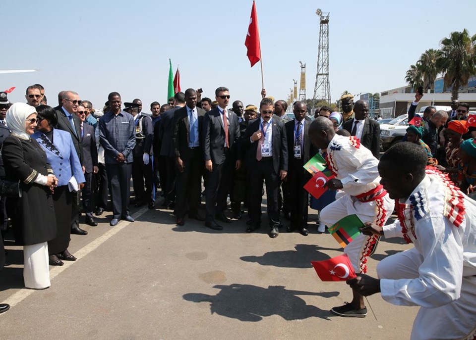 Cumhurbaşkanı Erdoğan Zambiya'da - 4