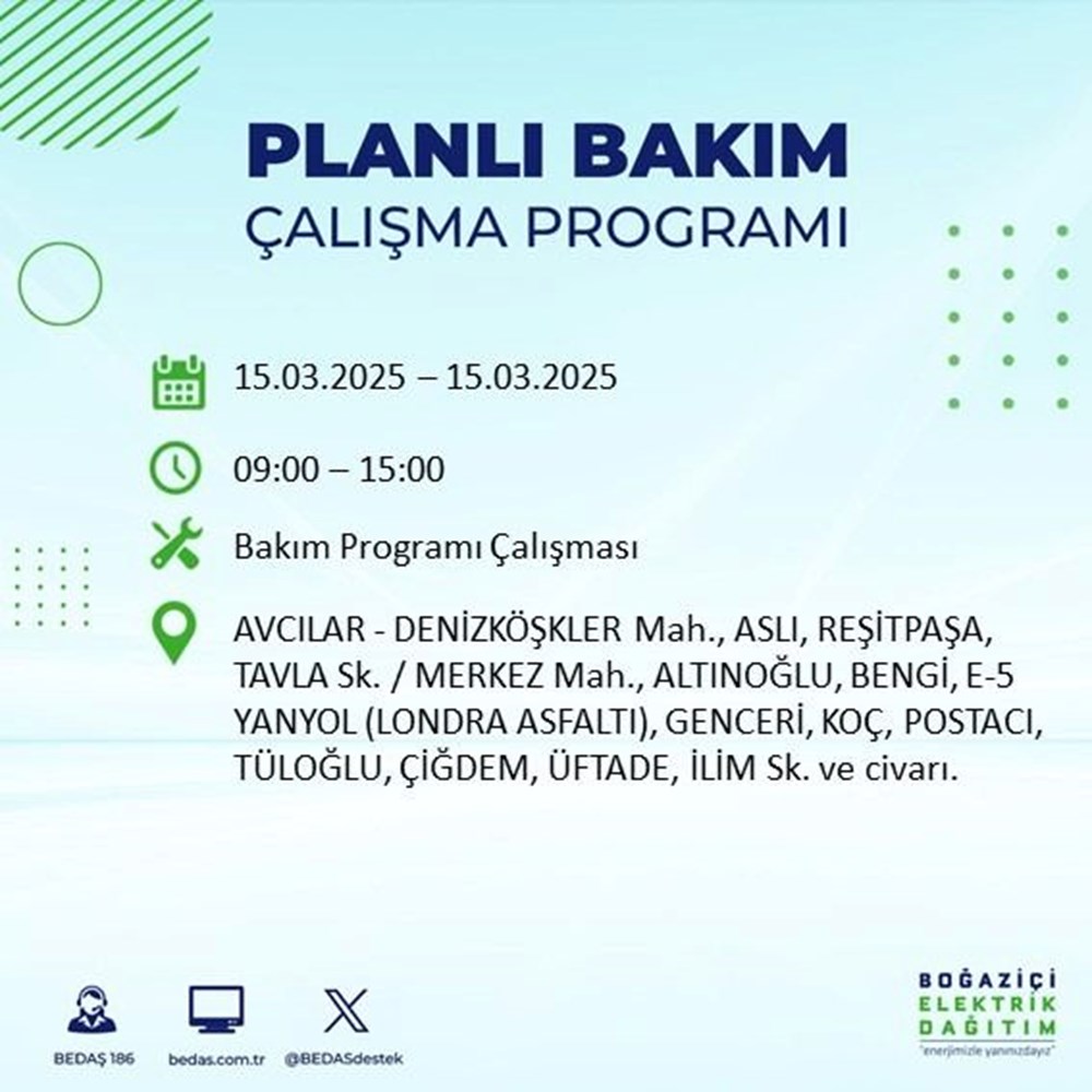 İstanbullular Alarmda: BEDAŞ'tan 8 Saatlik Kesinti Uyarısı! Sular Ne Zaman Durulacak? (15 Mart Kesinti Rehberi) 84 K3fcn6lr9kq4ZqSBTXkwjw