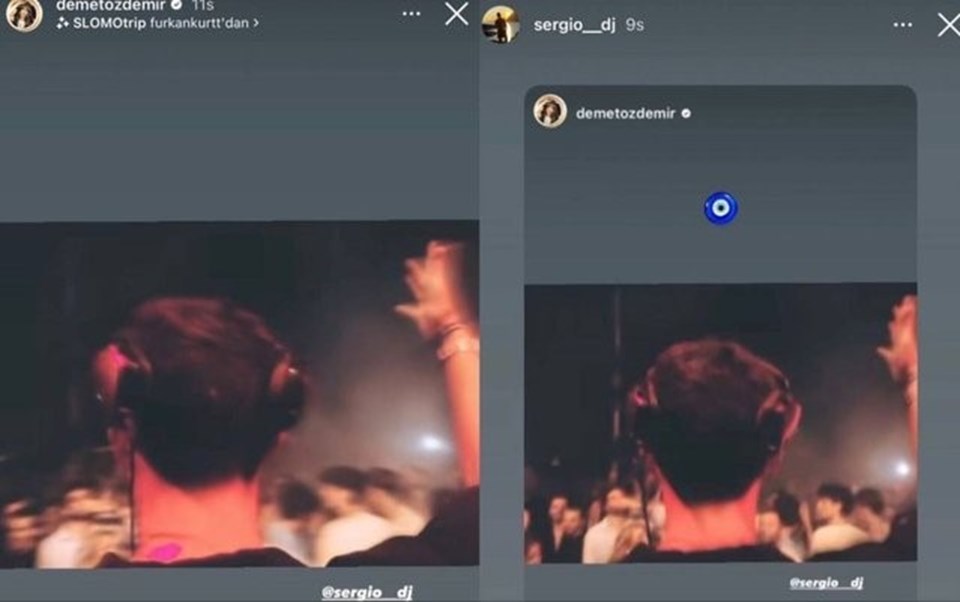 Demet Özdemir ile DJ Sergio'dan dikkat çeken paylaşım - 1