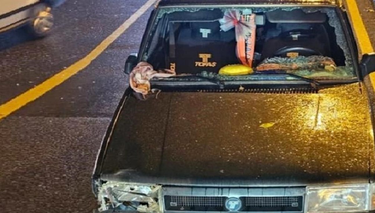 Nevşehir'de otomobilin çarptığı kadın metrelerce savruldu Nevşehir'de otomobilin çarptığı kadın metrelerce savruldu