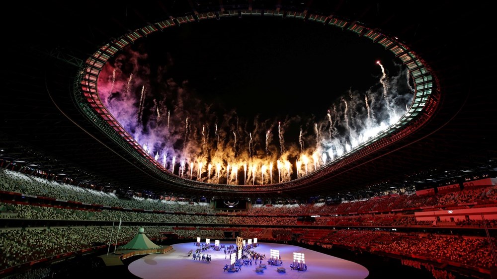 2020 Tokyo Olimpiyatları görkemli açılış töreniyle başladı - 38