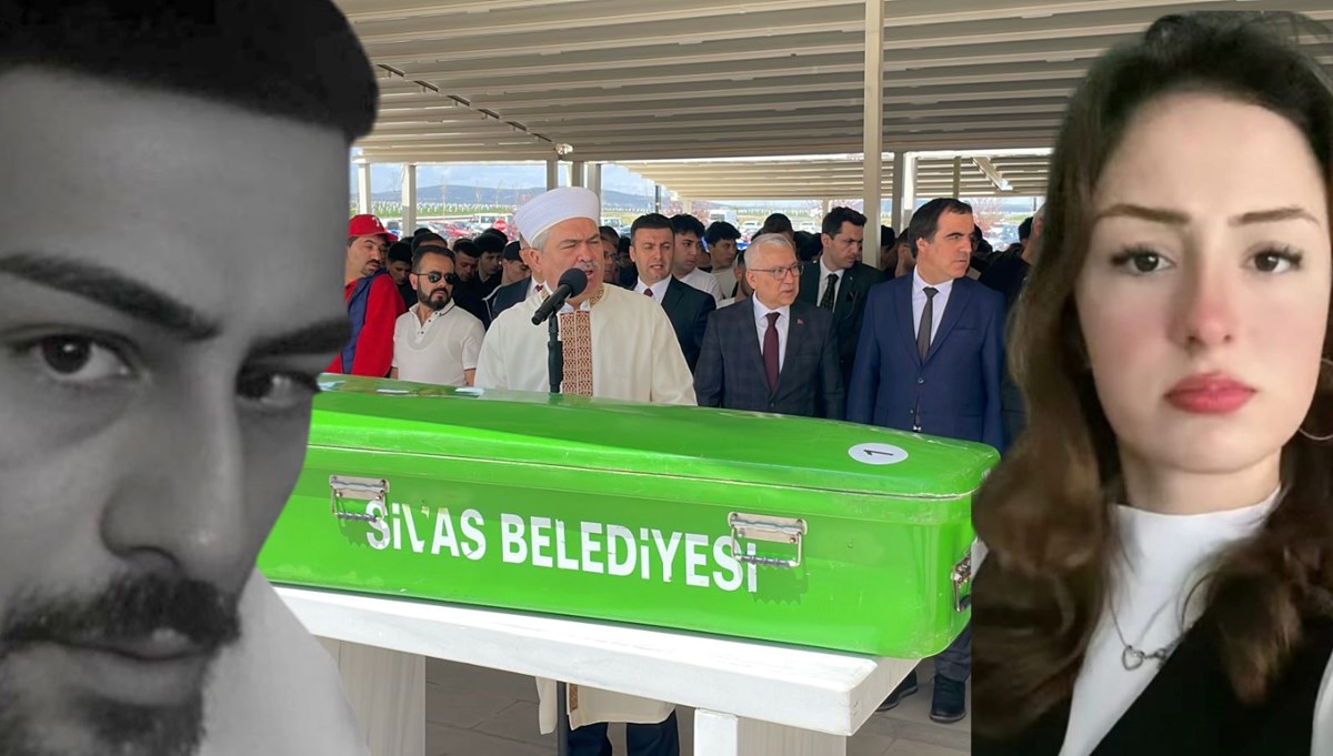 Sivas'ta öldürülen iki kardeşe veda