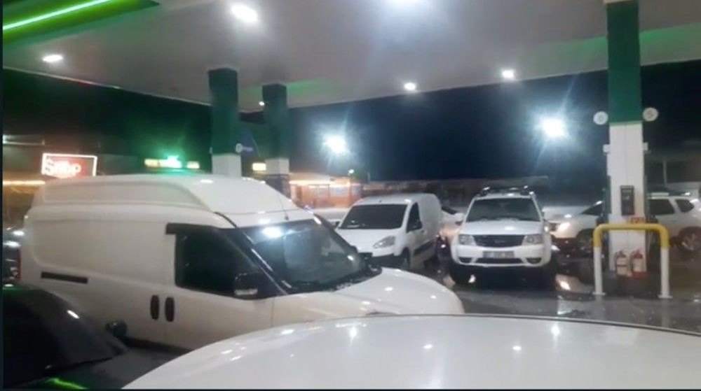 Antalya'da dolu yağışı etkili oldu: Araçlar akaryakıt istasyonlarına sağındı - 6