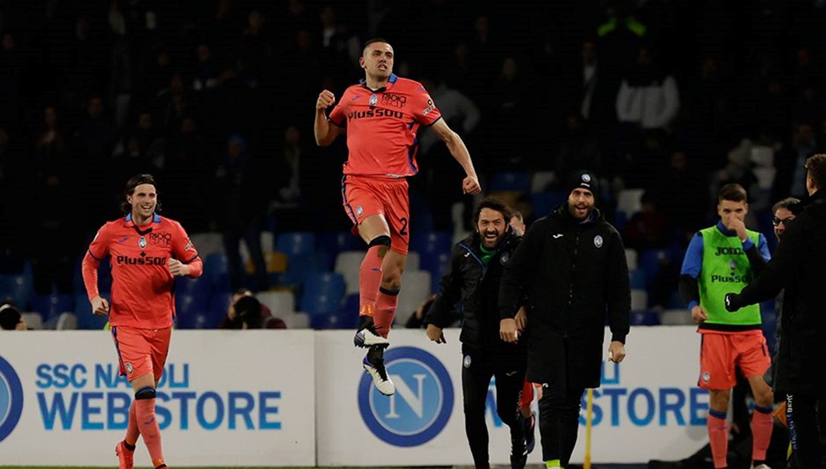 Merih attı, Atalanta deplasmanda Napoli'yi devirdi!