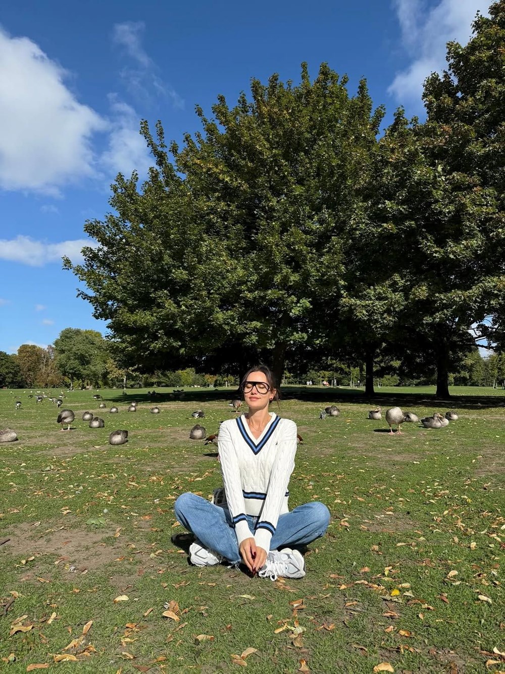 Fahriye Evcen'in Londra tatilinden yeni kareler - 7