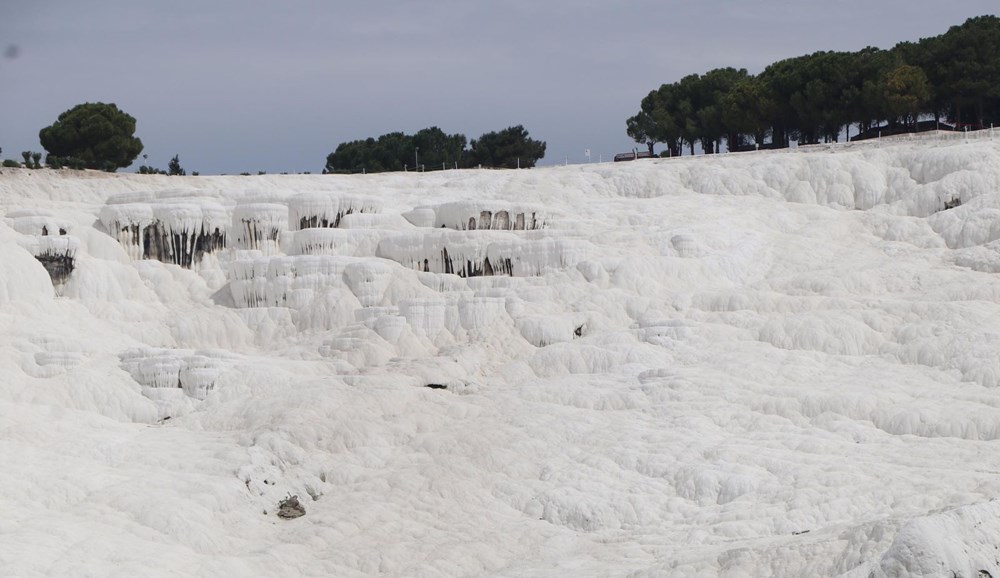 Pamukkale Travertenleri Artik Daha Beyaz Ntv