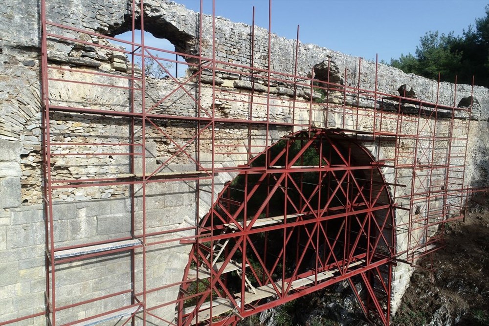 Troya'nın 3 bin 500 yıllık su kemeri restore ediliyor - 13