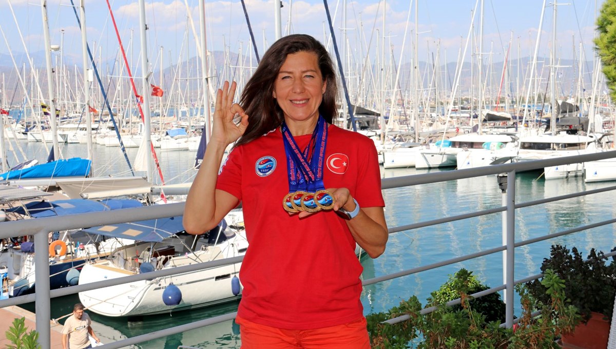 Serbest dalış rekortmeni milli sporcu Erken'in hedefi dünya rekoru Serbest dalış rekortmeni milli sporcu Erken'in hedefi dünya rekoru