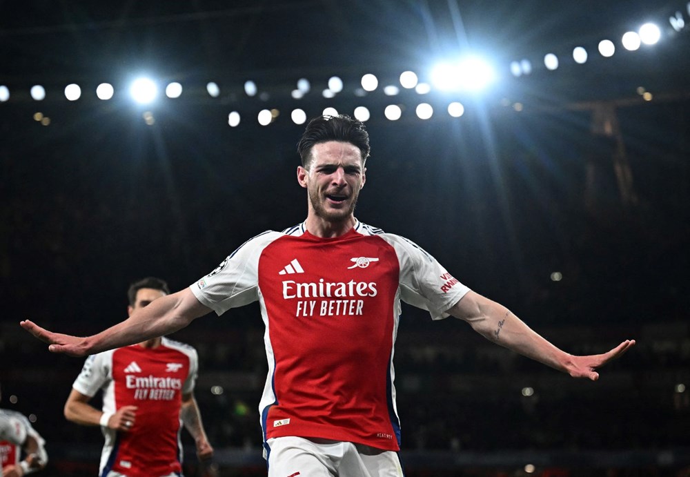 Şampiyonlar Ligi'nde sürprizlerin gecesi: Declan Rice yıldızlaştı; Arsenal, Real Madrid'i dağıttı - 6