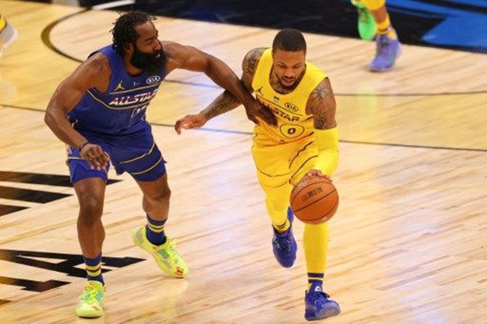 NBA All Star 2021'de LeBron'un takımı Durant'ın takımını yendi - 8