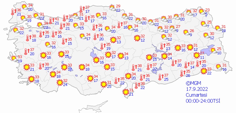 Çöl sıcakları geliyor (bugün hava nasıl olacak) - 8