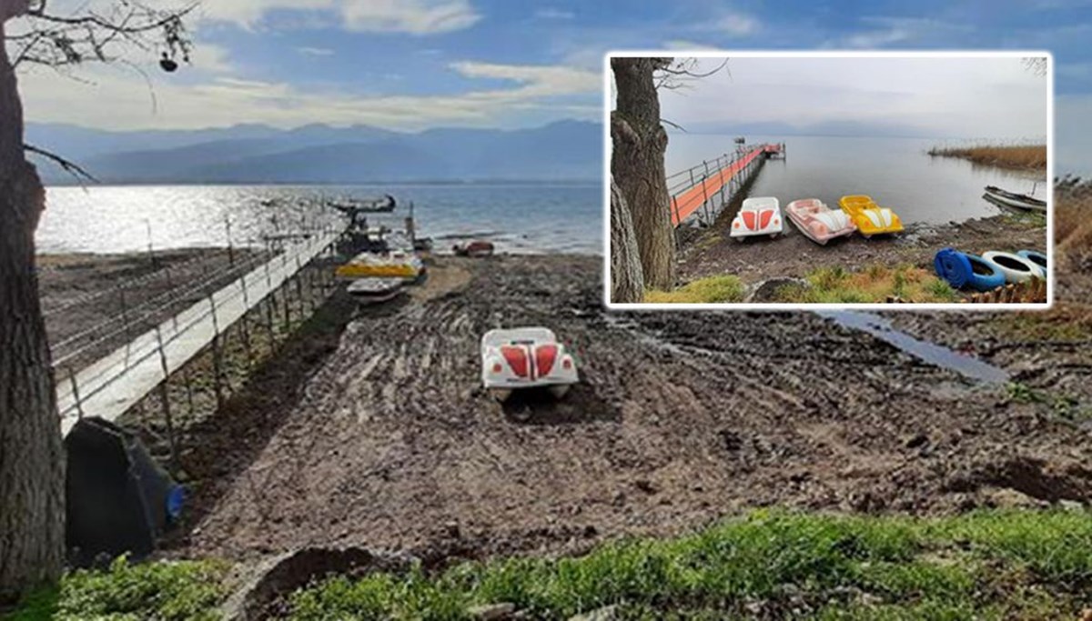 Sapanca Gölü'nde su seviyesi yükseliyor Sapanca Gölü'nde su seviyesi yükseliyor