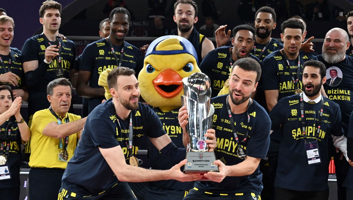 Türkiye Kupası'nda şampiyon Fenerbahçe Beko