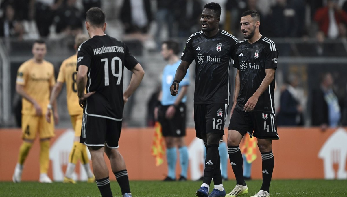 Beşiktaş evinde Bodo/Glimt'e mağlup oldu, Avrupa'ya veda etti