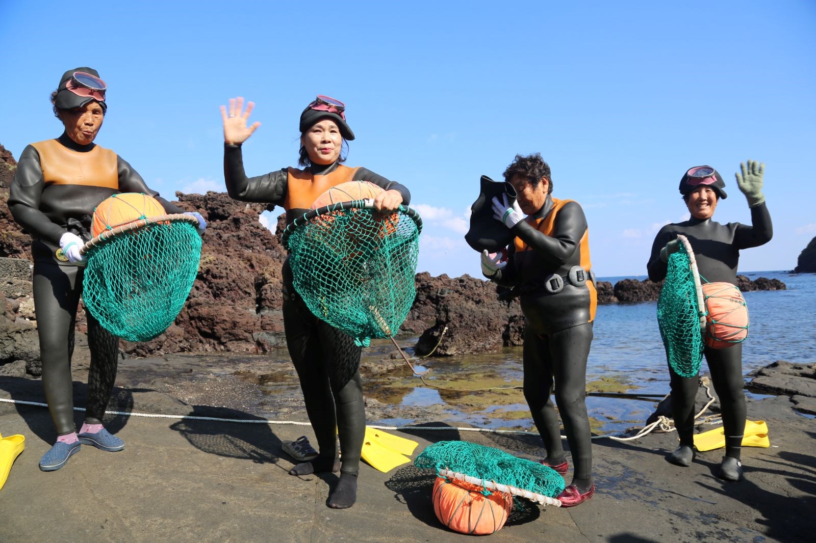 G�ney Kore'nin deniz kad�nlar�: Derin sularda ya�am m�cadelesi