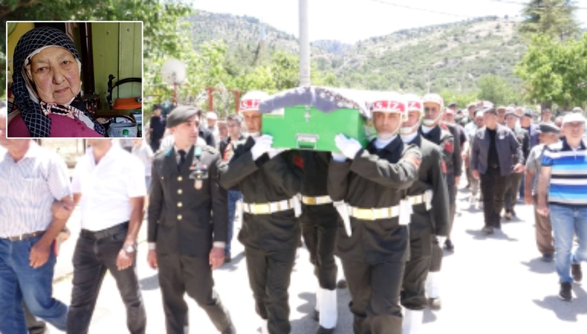 Şehit annesinin son isteği yerine getirildi