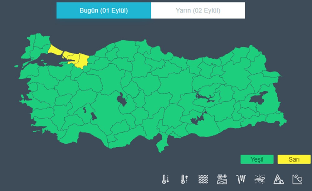 İstanbul için yağmur uyarısı (Bugün hava nasıl olacak?) - 3