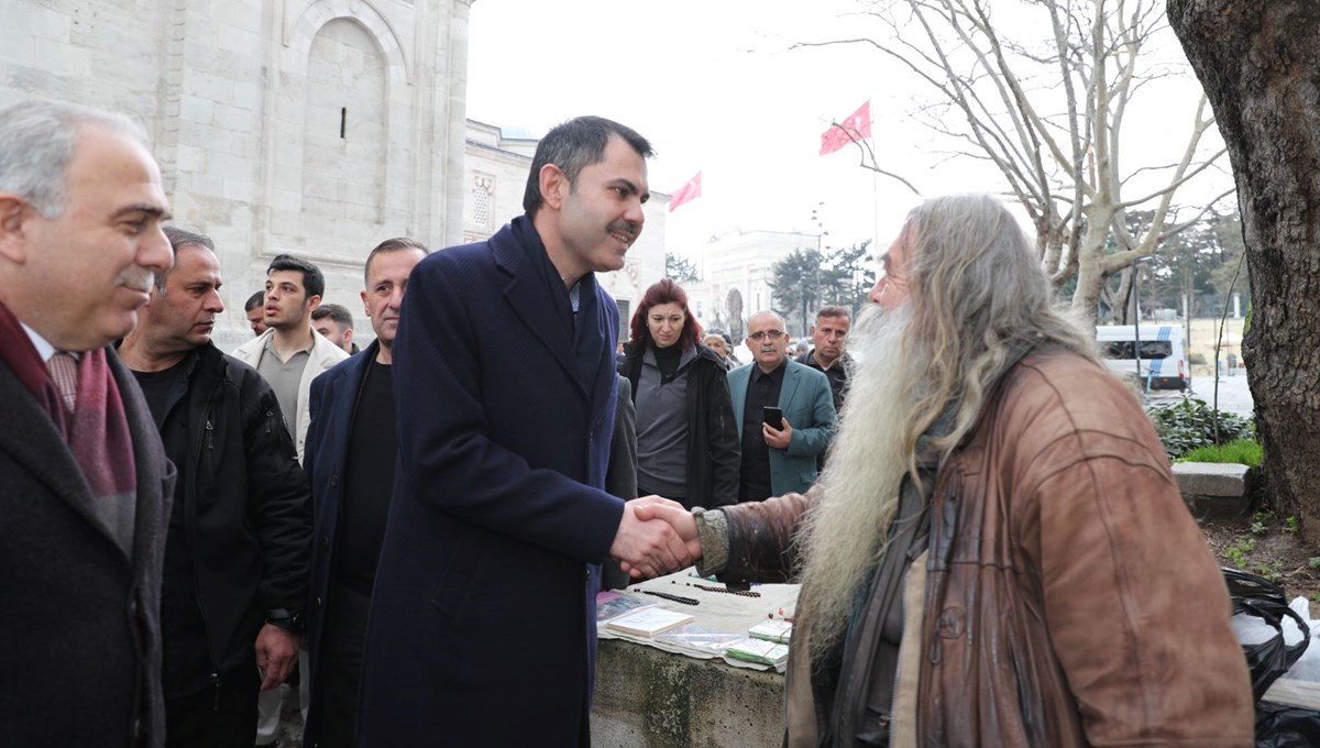 Murat Kurum'dan esnaf ziyareti Murat Kurum'dan esnaf ziyareti
