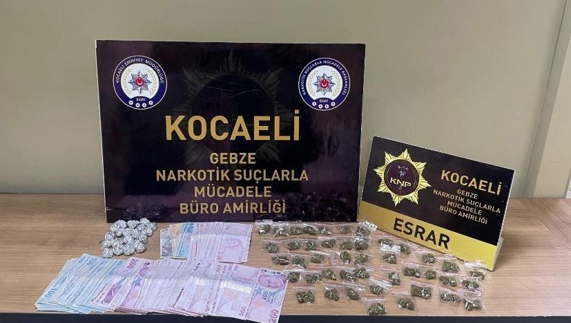 Kocaeli'de uyuşturucu operasyonu