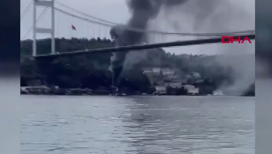 Anadolu Hisarı'nda korkutan yangın