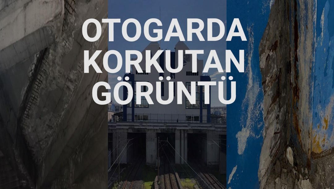 İstanbul'da 15 Temmuz Demokrasi Otogarı'nda korozyon izleri