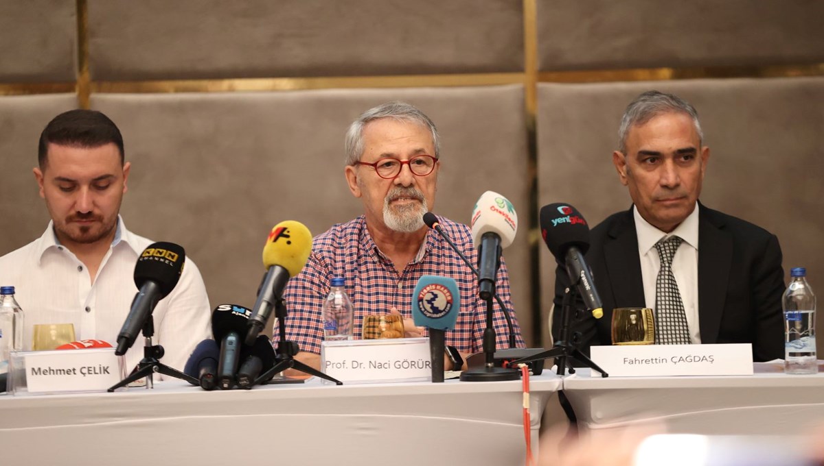 Prof. Dr. Naci Görür'den deprem açıklaması: Prof. Dr. Naci Görür'den deprem açıklaması: