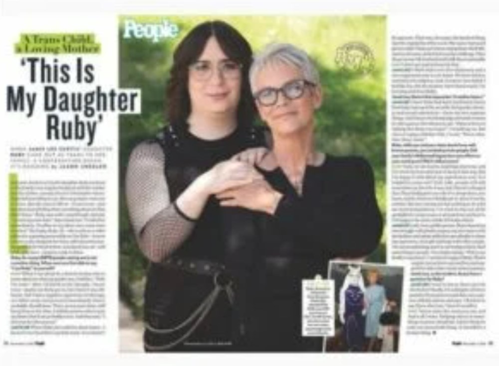 Jamie Lee Curtis'nin oğlu Ruby transseksüel olduğunu açıkladı - 2