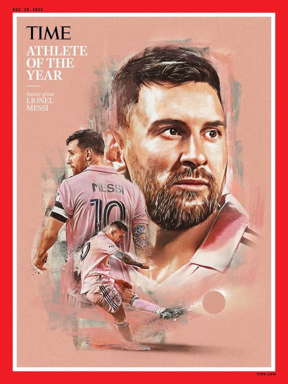 Time dergisi, Lionel Messi'yi yılın sporcusu seçti - 2