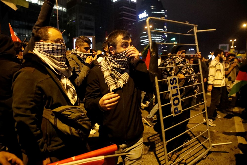 Yurt genelinde İsrail protestoları (Binlerce kişi sokaklara çıktı) - 18