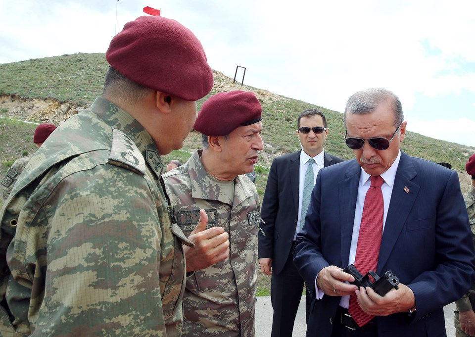 Erdoğan'dan Özel Kuvvetler Komutanlığı'na sürpriz ziyaret - 1