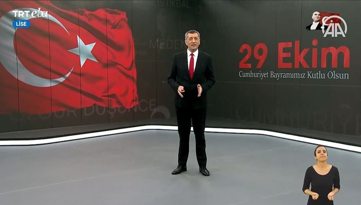 Bakan Selçuk, TRT EBA'dan öğrencilere seslendi