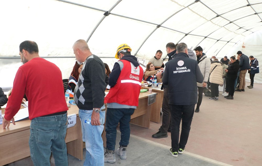 Hatay'da araçların hasar tespit kayıtları başladı - 4