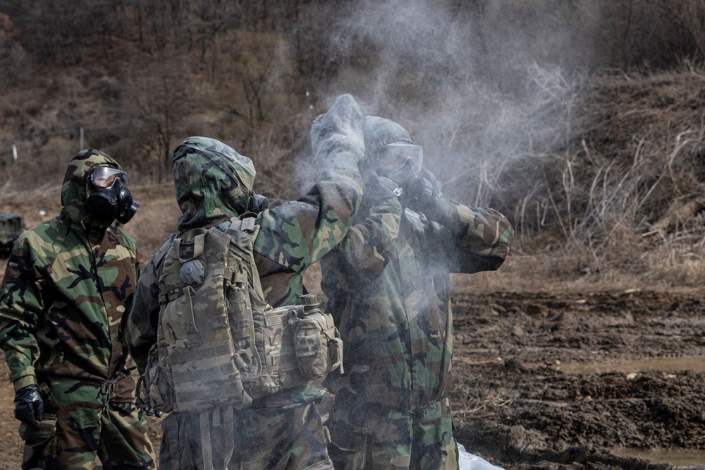 Kore yarımadasında gövde gösterisi - 6