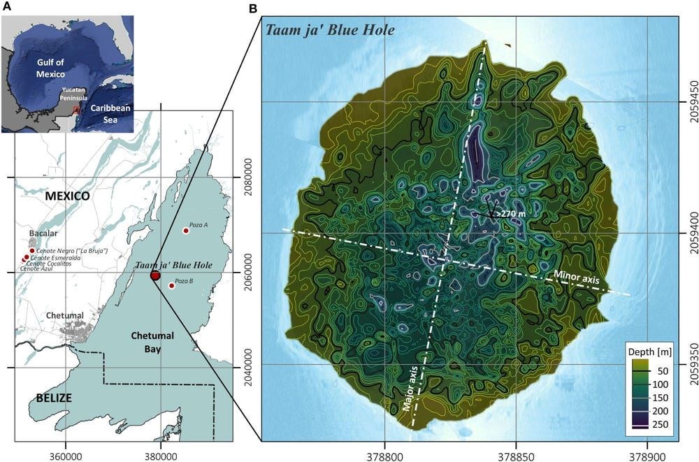 Dünyanın en derin ikinci mavi deliği keşfedildi: "Taam ja" binlerce yıllık sırları ortaya çıkardı - 2