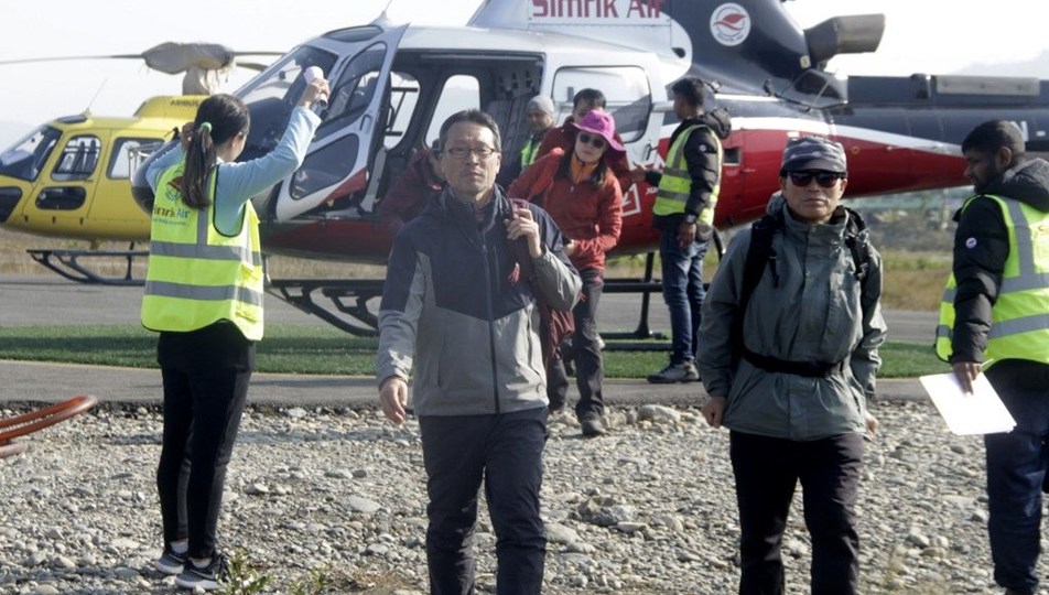 Nepal'de çığ düşmesi sonucu 7 kişi kayboldu
