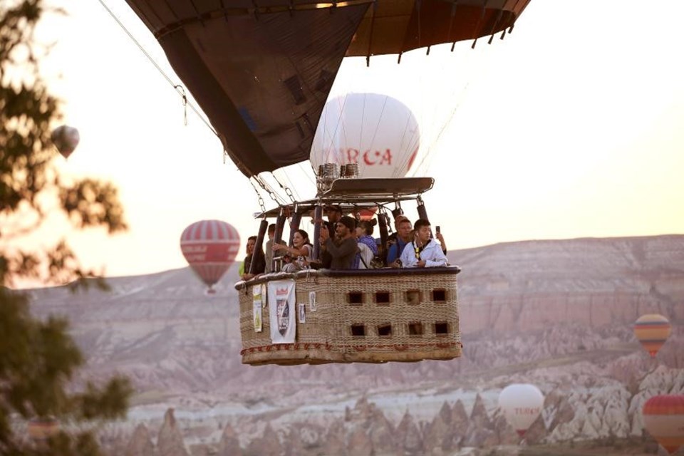 Kapadokya'nın balonları 6 ayda 226 bin kişiyi uçurdu (Kapadokya'da balon turu) - 4