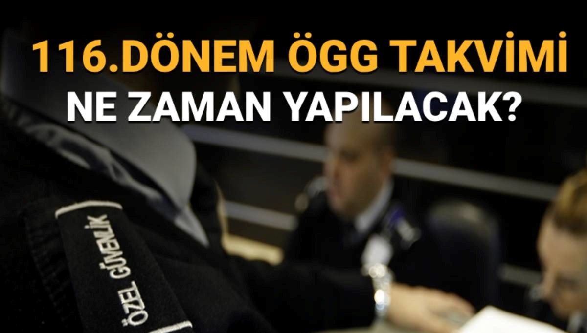 EGM ÖGG 2025 takvimi: Ağustos ayında gerçekleşecek olan ÖGG sınavı ne zaman?