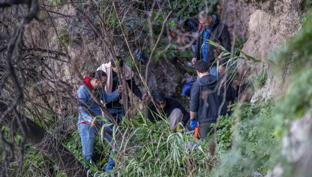 Falezlerde manzara keyfi hastanede bitti Falezlerde manzara keyfi hastanede bitti