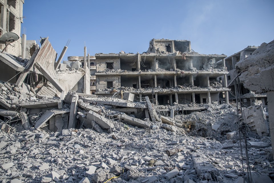 Afrin'de terör örgütünün tuzakladığı binada patlama: 11 ölü - 3