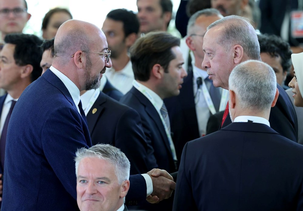 Cumhurbaşkanı Erdoğan G7 zirvesi için İtalya'da - 8