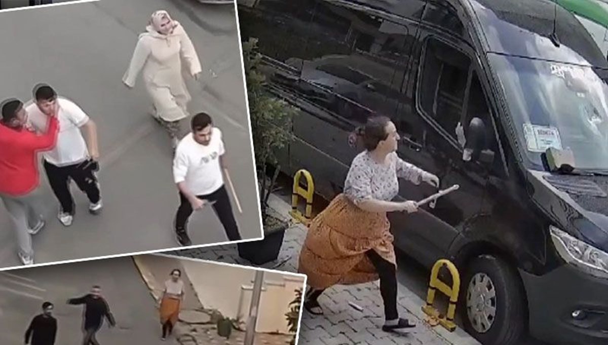 Hatalı park sonrası sopalarla meydan savaşı Hatalı park sonrası sopalarla meydan savaşı