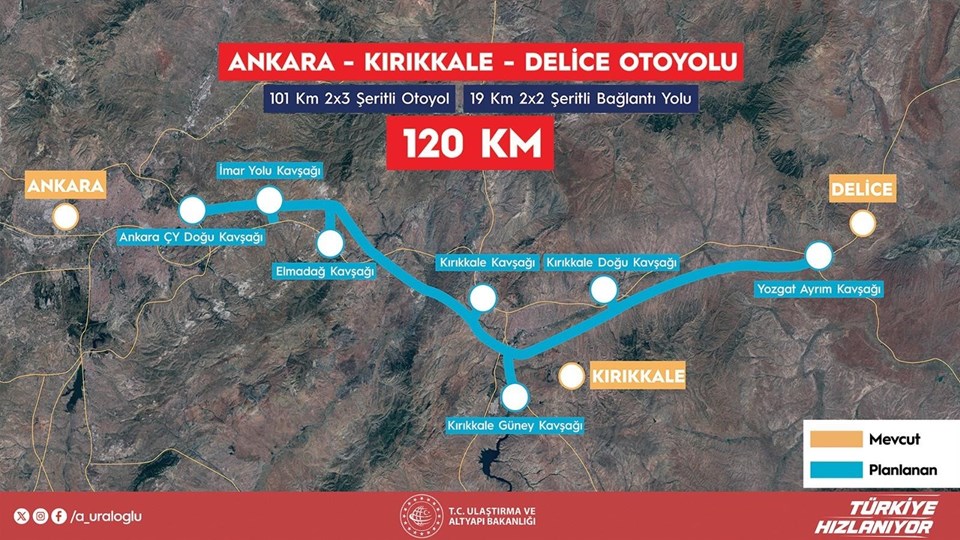 İki projede imzalar atılıyor (Ankara-Kırıkkale-Delice ile Antalya-Alanya otoyolları) - 1