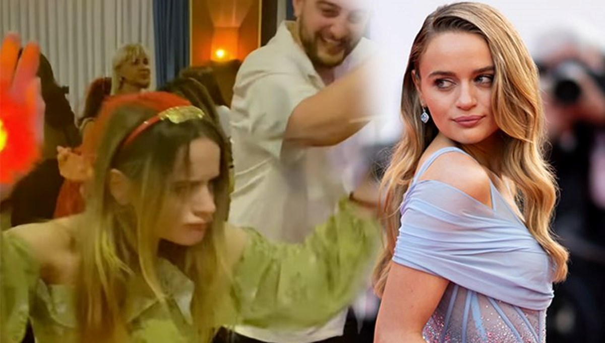 Amerikalı oyuncu Joey King kız kardeşinin kına gecesinde